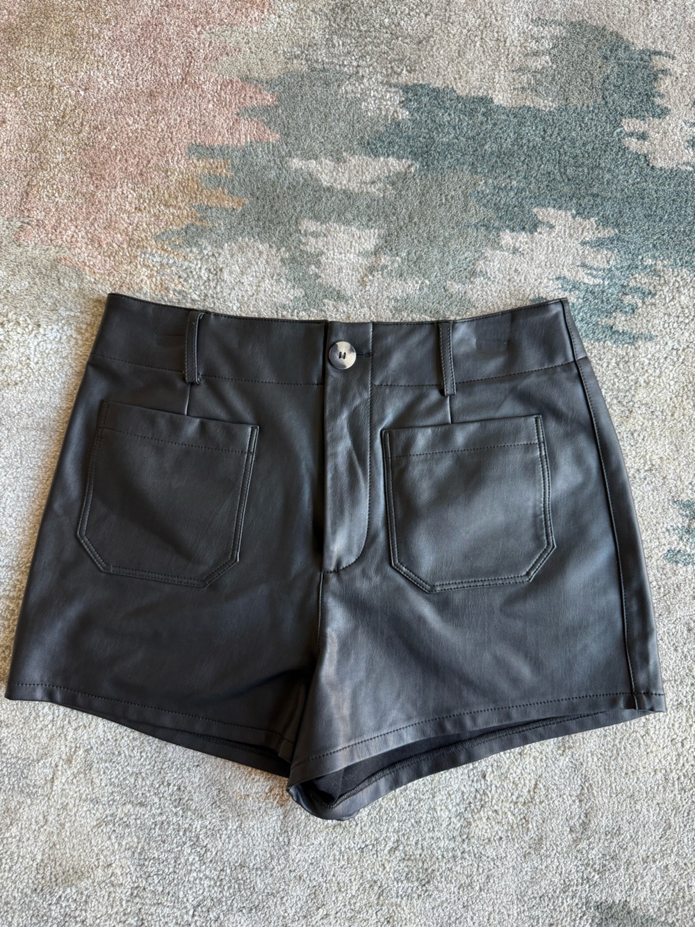 Maeve Collette Short — Black Leather
